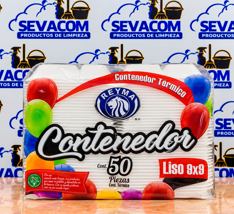 CONTENEDOR TERMICO REYMA 9X9 LISO