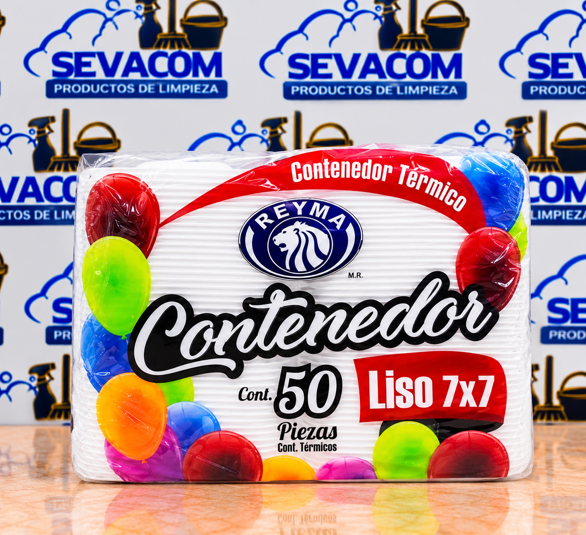 CONTENEDOR TERMICO REYMA 7X7 LISO