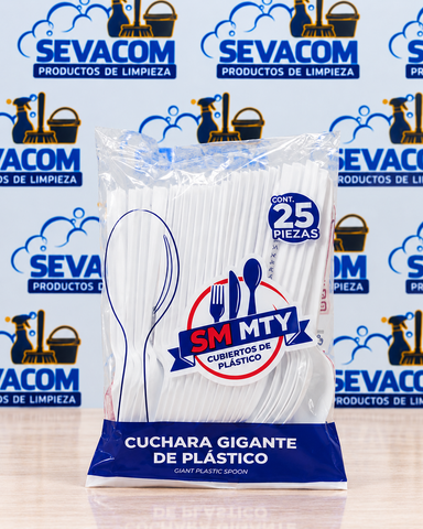 CUCHARA GIGANTE MONTERREY BLANCO 40/25