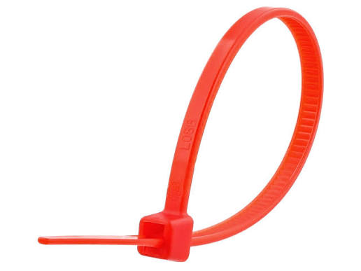 CINCHO NYLON CABLE TIE ROJO