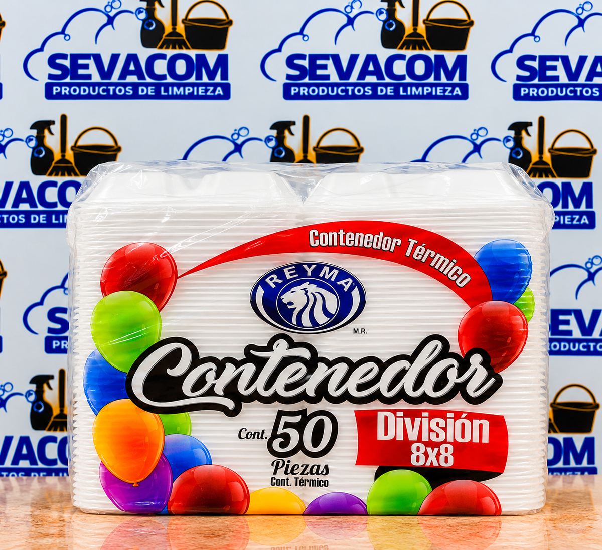 CONTENEDOR TERMICO REYMA  8X8 DIVISION