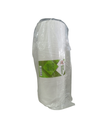 BOLSA EN ROLLO POLISEDA 25X40 TRANSPARENTE