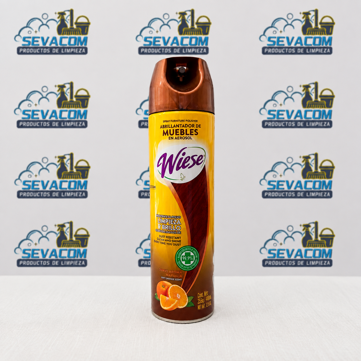 ABRILLANTADOR DE MUEBLES NARANJA WIESE 323G