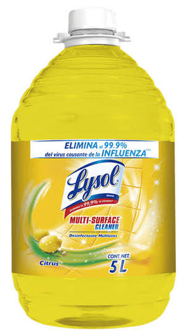 DESINFECTANTE LYSOL CITRUS 5LT
