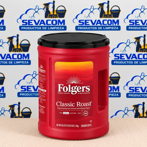 BOTE DE CAFE TOSTADO Y MOLIDO FOLGERS