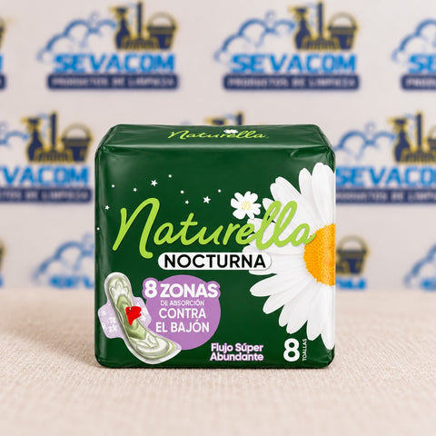 TOALLA SANITARIA NATURELLA  NOCTURNA C/A