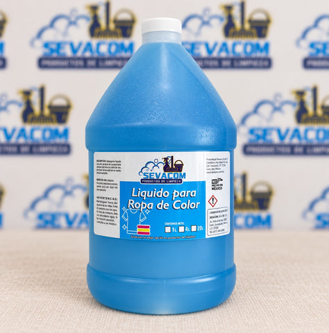 GALON DETERGENTE ROPA COLOR SEVACOM