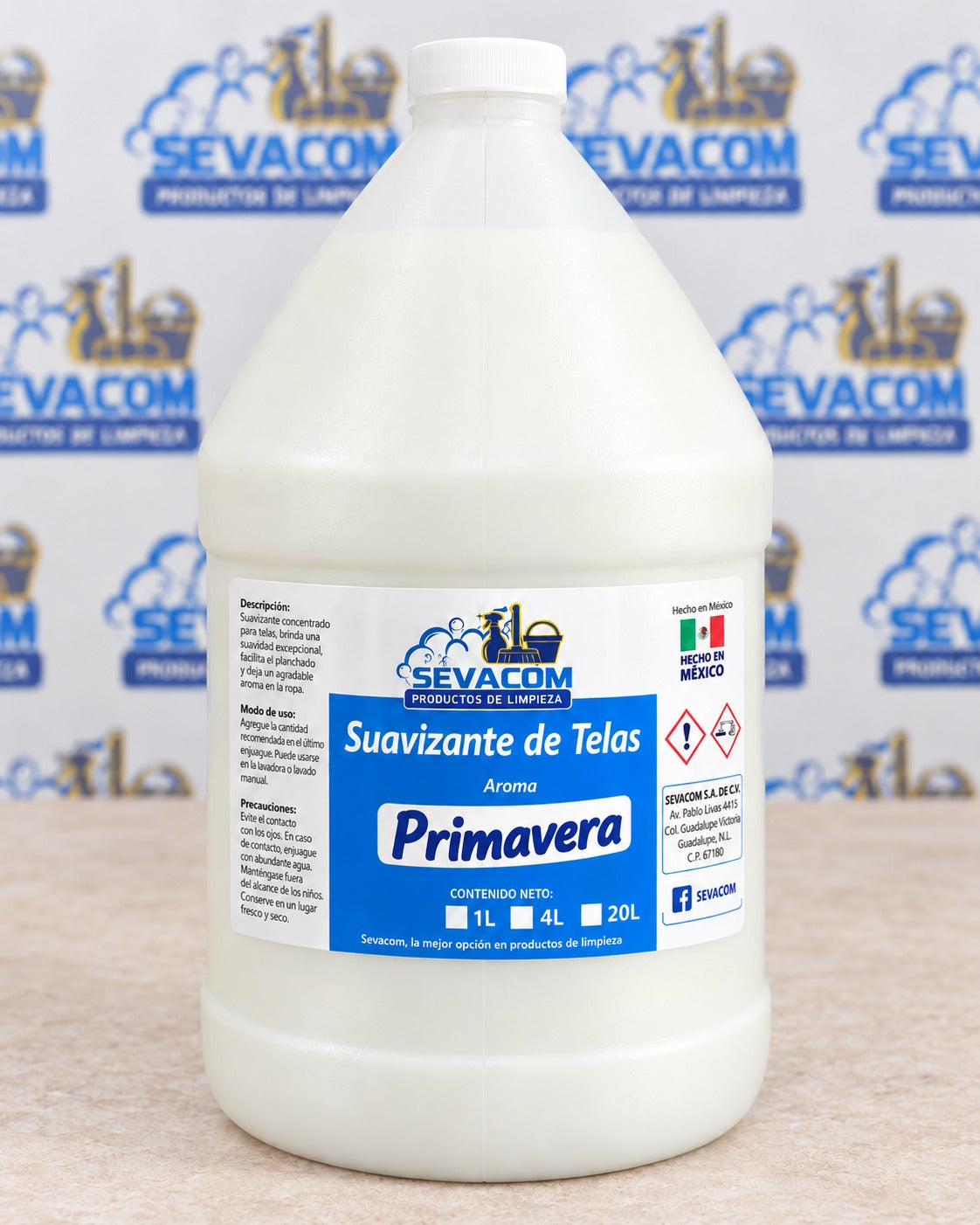 GALON SUAVIZANTE TELA PRIMAVERAL SEVACOM