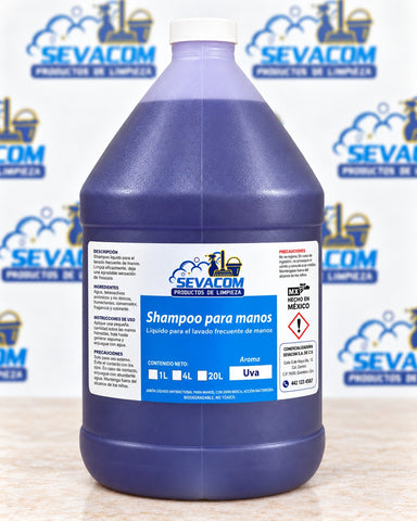 GALON SHAMPOO PARA MANOS UVA SEVACOM