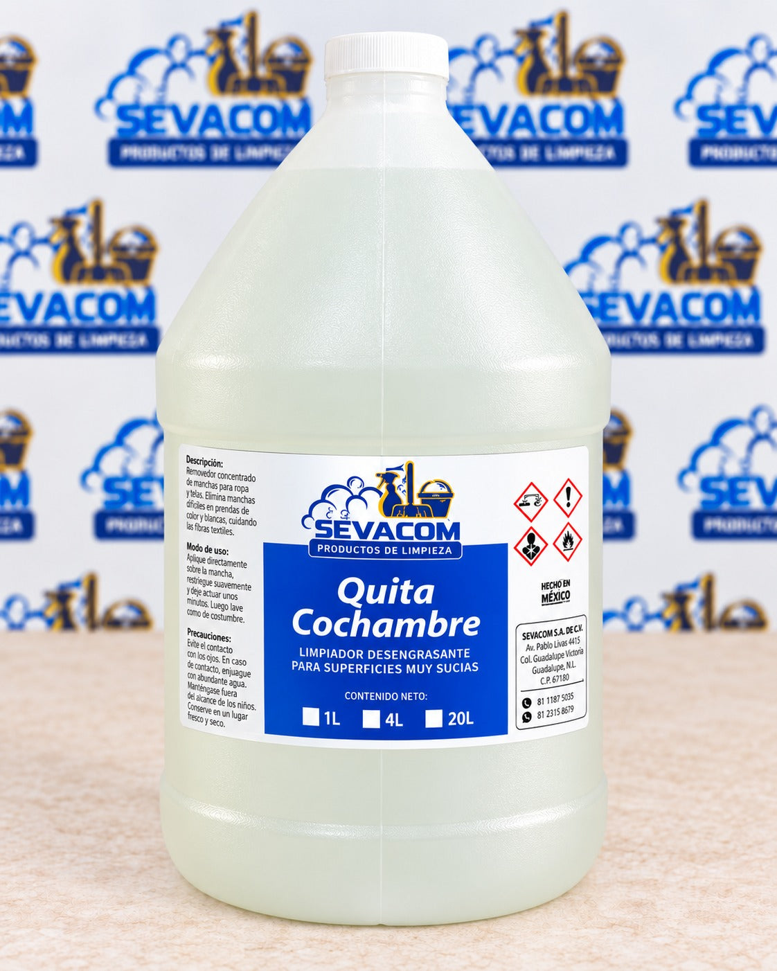 GALON QUITA COCHAMBRE SEVACOM