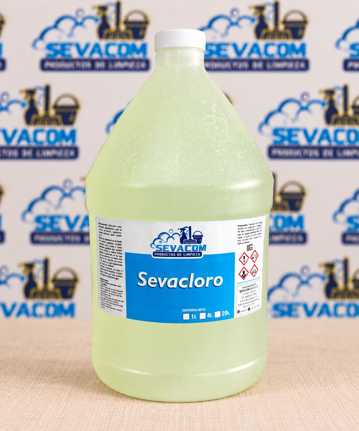 GALON BLANQUEADOR CON CLORO SEVACOM
