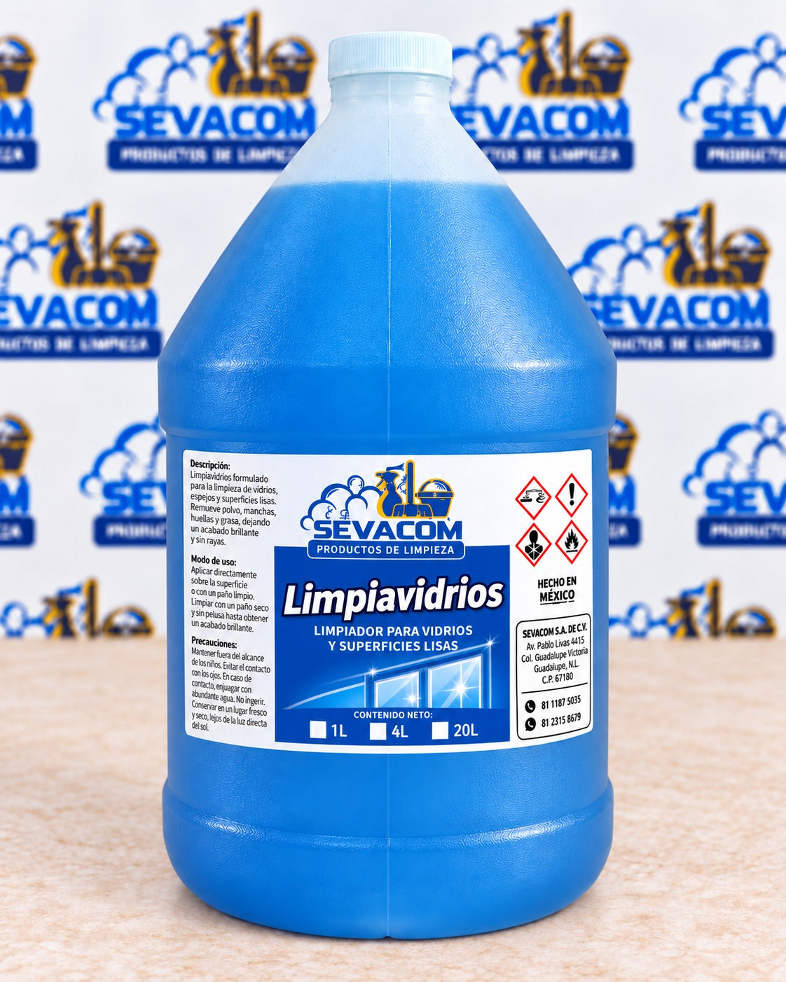 GALON LIMPIAVIDRIOS SEVACOM