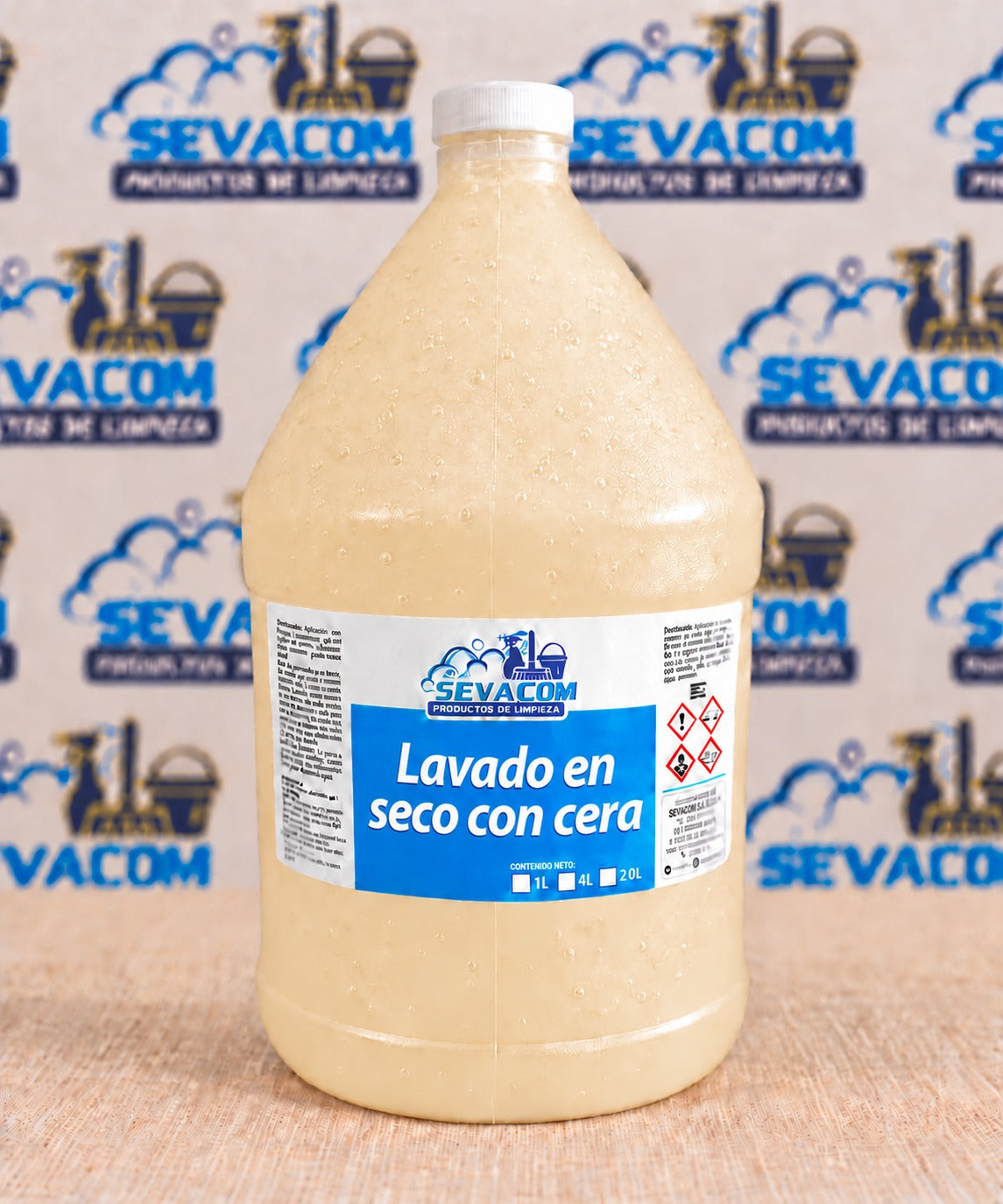 GALON LAVADO EN SECO CON CERA SEVACOM