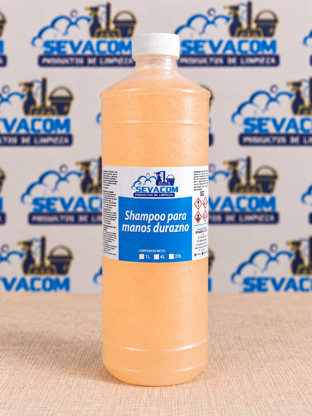 SHAMPOO MANOS DURAZNO SEVACOM