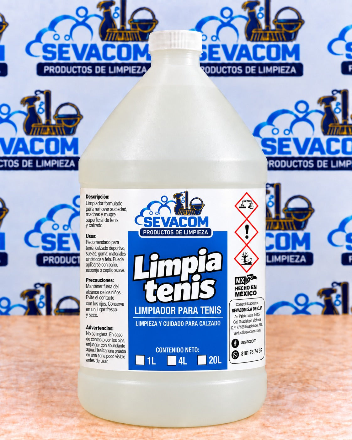 GALON LIMPIA TENIS LIQUIDO SEVACOM