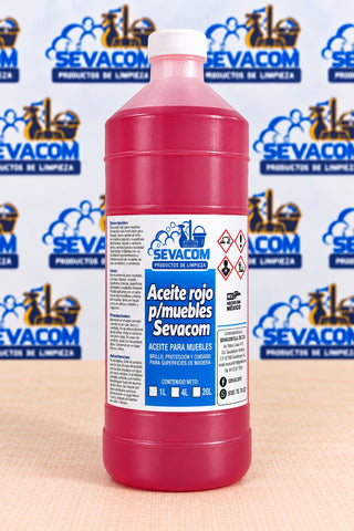ACEITE  ROJO P/MUEBLES SEVACOM