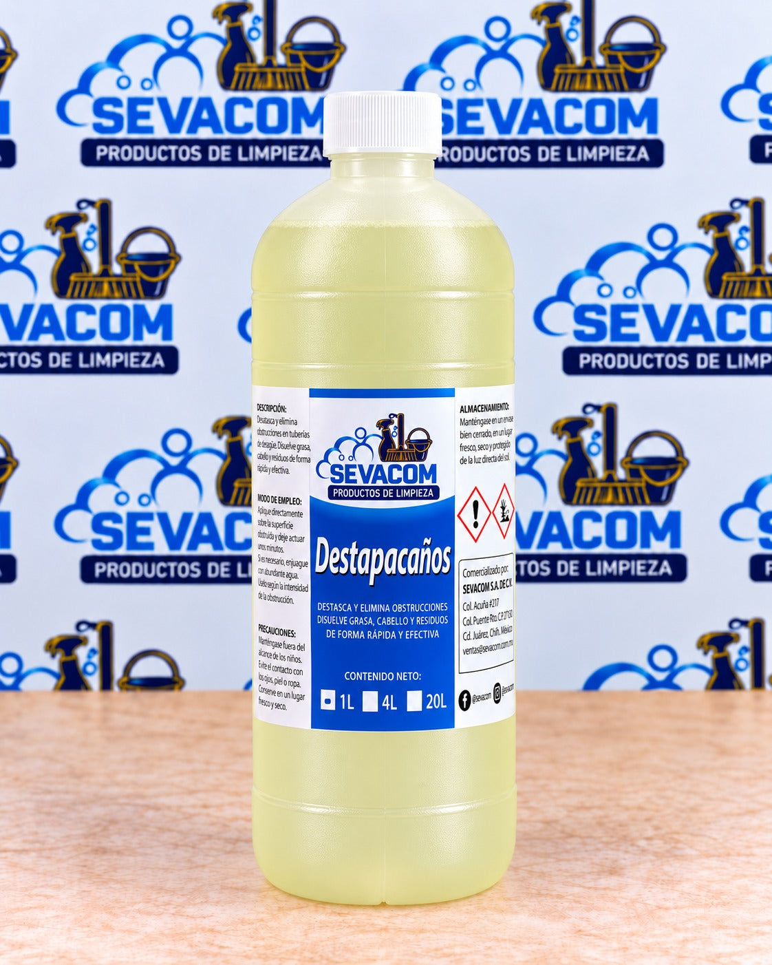 DESTAPACAÑO LIQUIDO SEVACOM