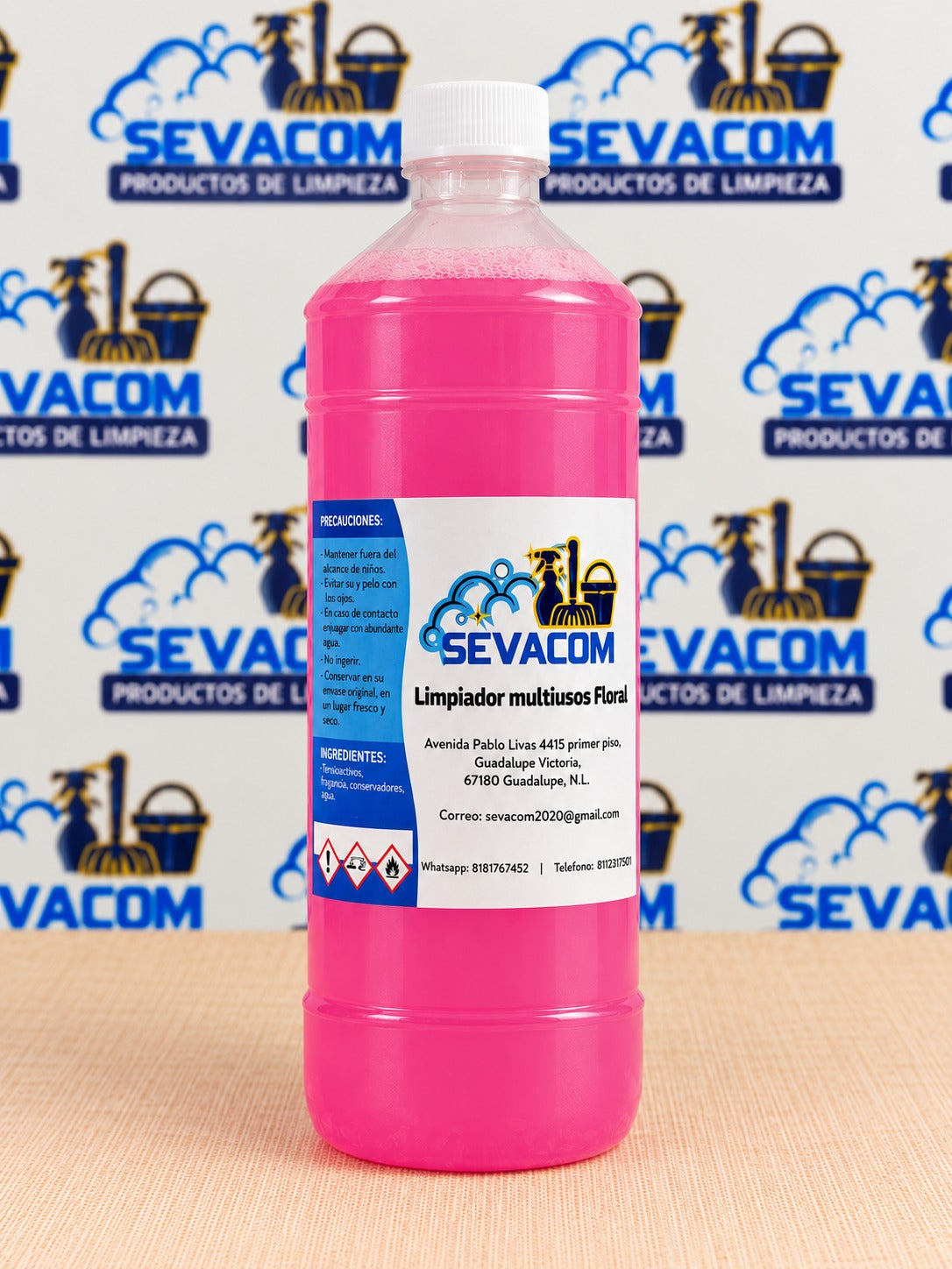 LIMPIADOR FANTASTICO FLORAL SEVACOM