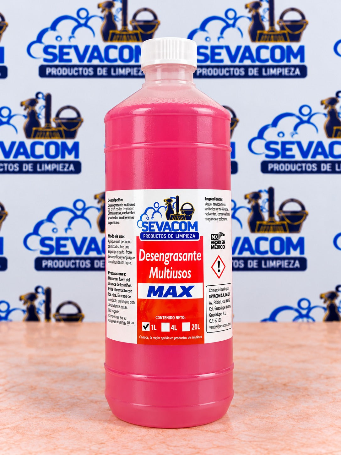 DESENGRASANTE MAX SEVACOM