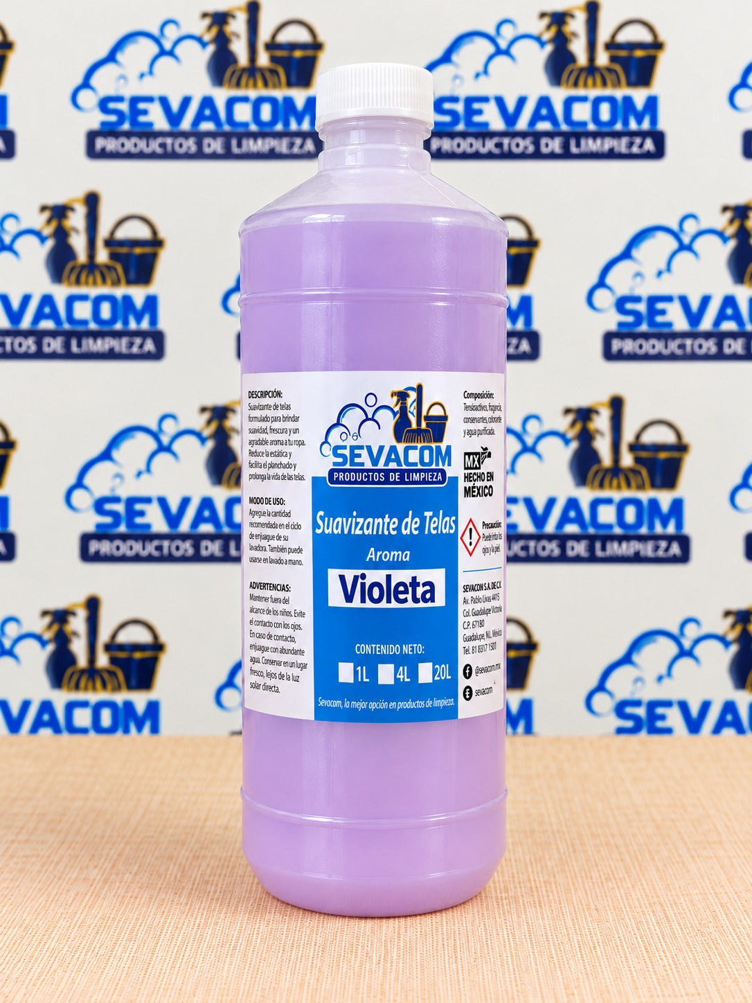 SUAVIZANTE VIOLETA SEVACOM