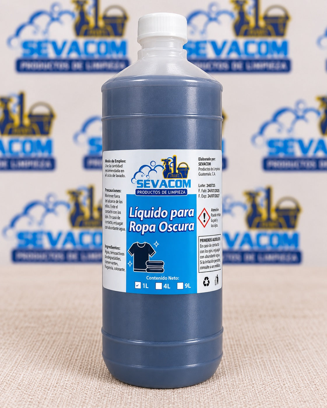 DETERGENTE ROPA OSCURA SEVACOM