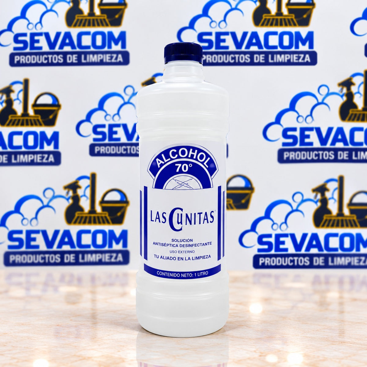 ALCOHOL LAS CAÑITAS AZUL 920 ML