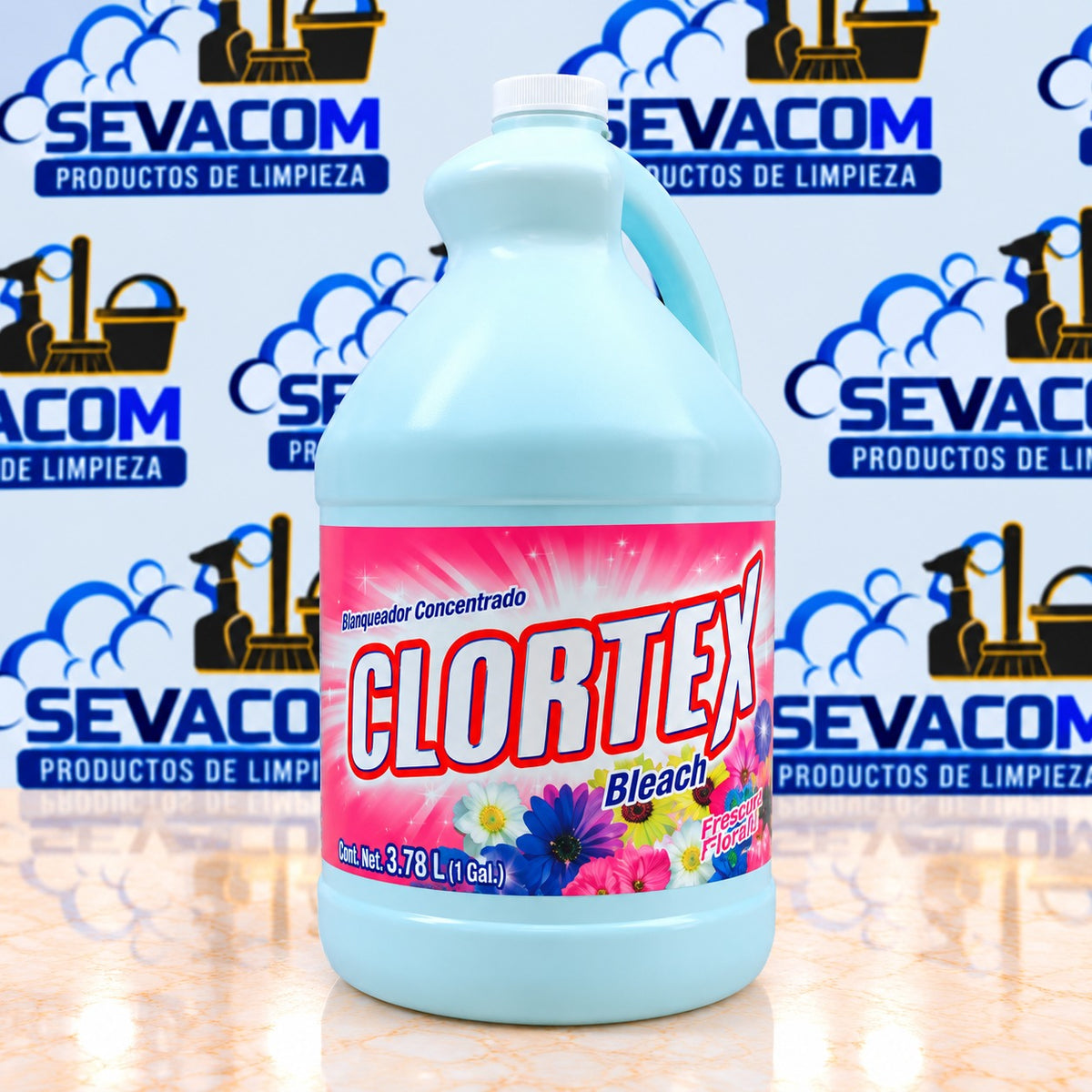 BLANQUEADOR CLORTEX FLORAL 3.75 LT
