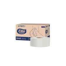 2313  PAPEL HIGIENICO JUMBO 6 ROLLOS 360M 5940 Plus-Elite