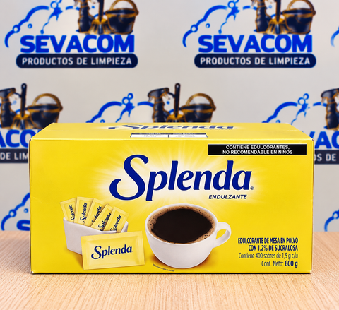 SPLENDA ENDULZANTE CAJA C/600 SOBRES