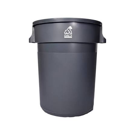 BOTE PARA BASURA SLIM FIT 80L GORILLA