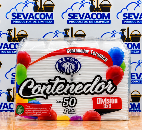 CONTENEDOR TERMICO REYMA 9X9 DIVISION