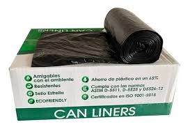 BOLSA DE ROLLO CAN LINERS 90X120