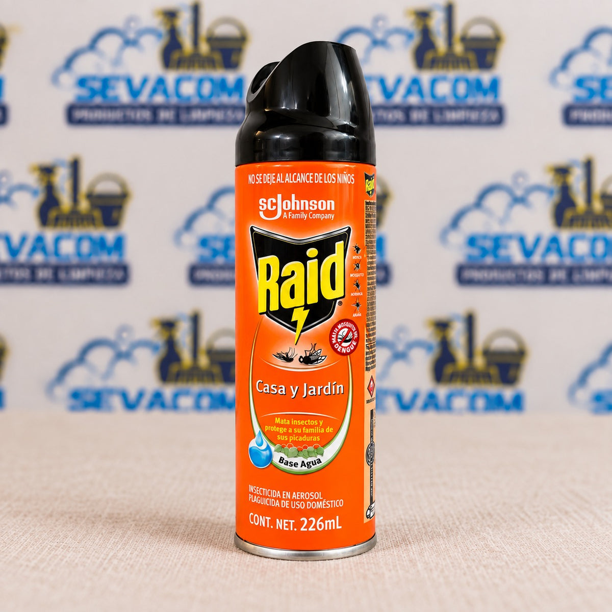 INSECTICIDA RAID CASA Y JARDIN 226 ML